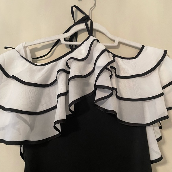 WHY DRESS- ruffle bodysuit - Picture 3 of 7